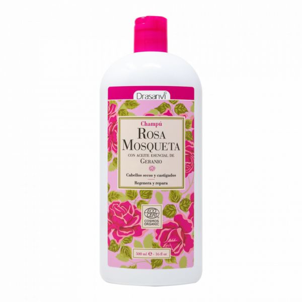 Ecocert Bio Shampoo Rosa Canina 500 ml - DRASANVI