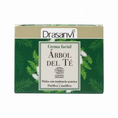 Acheter DRASANVI Crème Visage Arbre à Thé Ecocert Bio 50 ml Par 20,98€