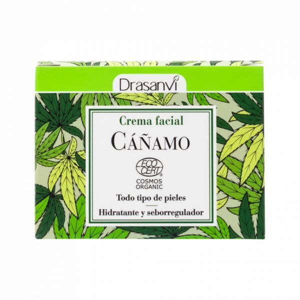 Crema Facial Cáñamo Ecocert Bio 50 ml - DRASANVI