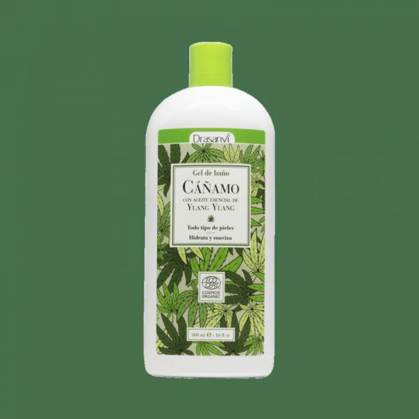 Ecocert Bio Gel da Bagno alla Canapa 500 ml