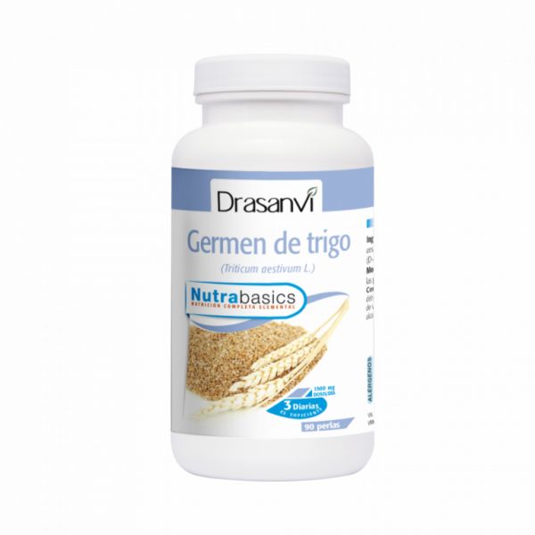 Germe de Blé 500 mg 90 Perles Nutrabasic