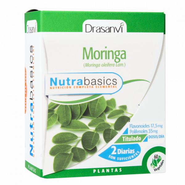 Moringa 60 Càpsules Vegetals Nutrabàsics