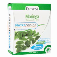 Comprar DRASANVI Moringa 60 Cápsulas Vegetais Nutrabásicas Por 21,58€