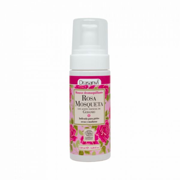 Ecocert Bio Rose Musquée Mousse Démaquillante 150 ml