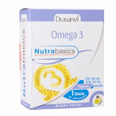 Buy DRASANVI Omega 3 48 Nutrabasic Pearls By 11,97€