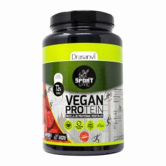 Buy DRASANVI VEGETABLE PROTEIN RASPBERRY FLAVOR 600 gr SPORT LIV By 29,18€