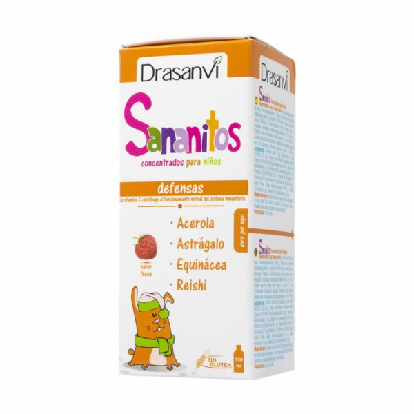 SANANITOS DEFENSAS JARABE 150 ml - DRASANVI