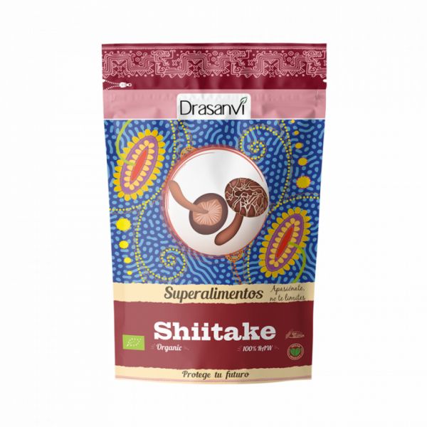 BIO SHIITAKE 125 gr DOYPACK SUPERFOODS - DRASANVI