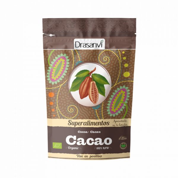 Organic Cocoa 175 g Superfoods - DRASANVI