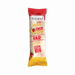 Acheter DRASANVI Barre énergétique Fraise Banane 40 g Par 1,68€