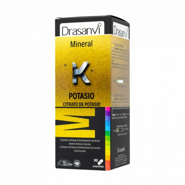 Citrate de Potassium 90 Comprimés - DRASANVI