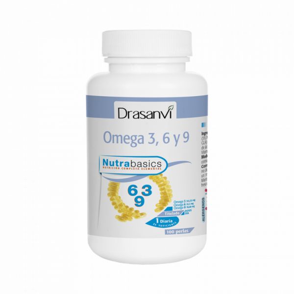 Omega 3-6-9 100 Nötknäpparpärlor - DRASANVI