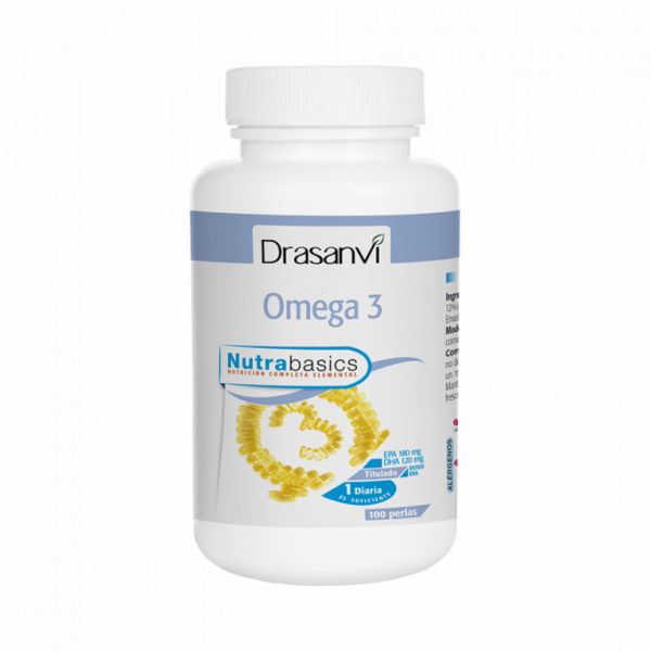 Omega 3 100 Nutrabasicos-parels - DRASANVI