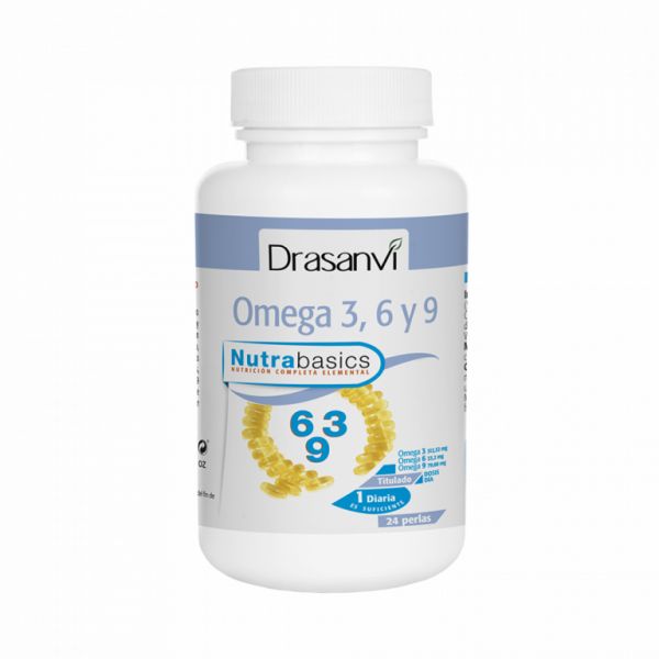 Omega 3-6-9 24 Nutrabasic Pearls - DRASANVI