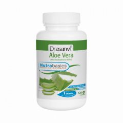 Buy DRASANVI Aloe Vera Bottle 120 Tablets  Nutrabasic  By 18,28€