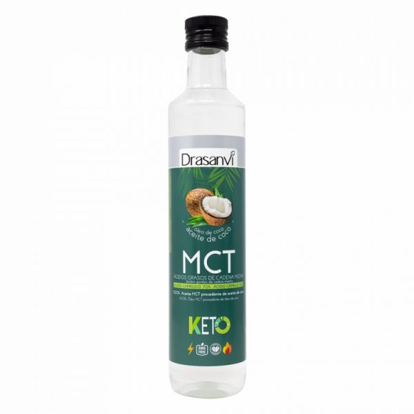 Aceite Coco Mct Keto 500 ml - DRASANVI