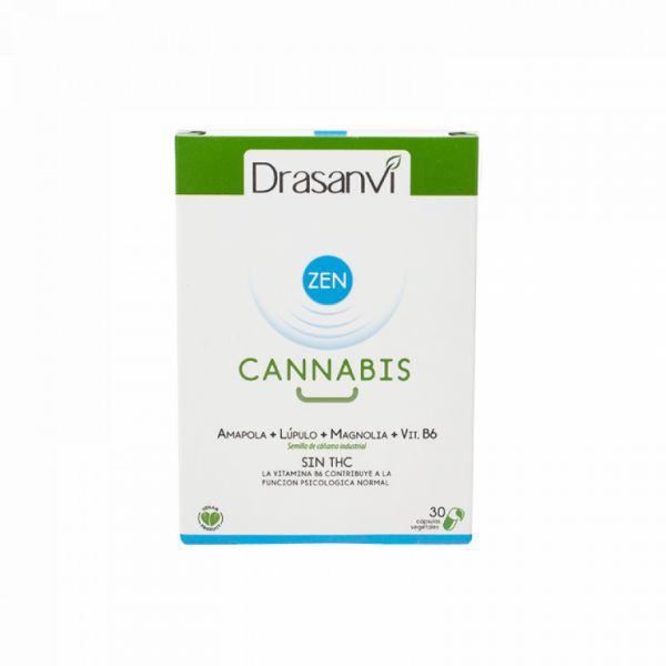 Cannabis Zen Azul 30 Cápsulas - DRASANVI