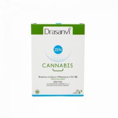 Comprar DRASANVI Cannabis Zen Azul 30 Cápsulas Por 18,59€