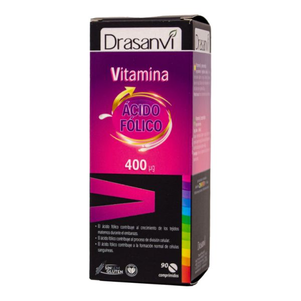 VITAMIN B9 400 mcg FOLSYRA 90 Komp - DRASANVI