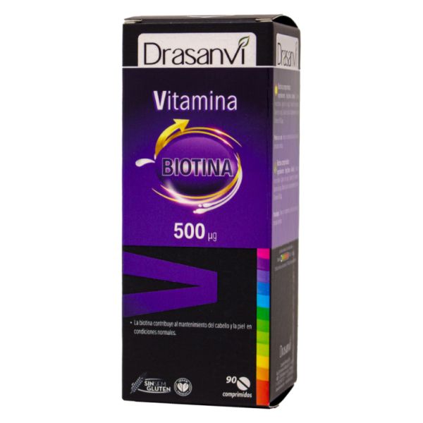 VITAMIN H 500 mcg BIOTINE 90 Komp - DRASANVI