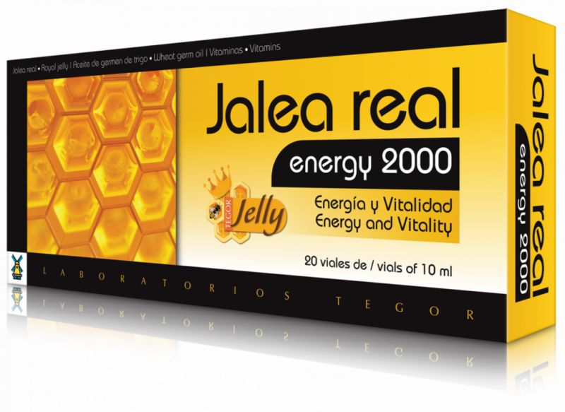 ENERGIE 2000 GELÉE ROYALE 20 Ampoules - TEGOR