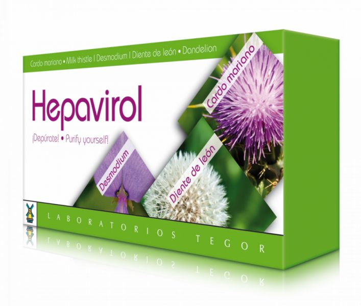 HEPAVIROL 60 capsules - TEGOR