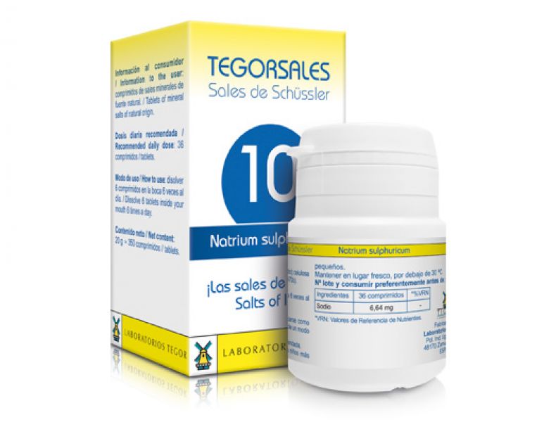 TEGORSALES 10 NATRIUMSULFAAT 350 tabletten - TEGOR