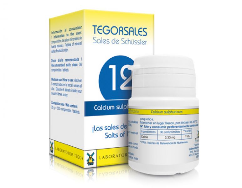 TEGORSALES 12 CALCIUM SULPHATE 350 Tablets - TEGOR