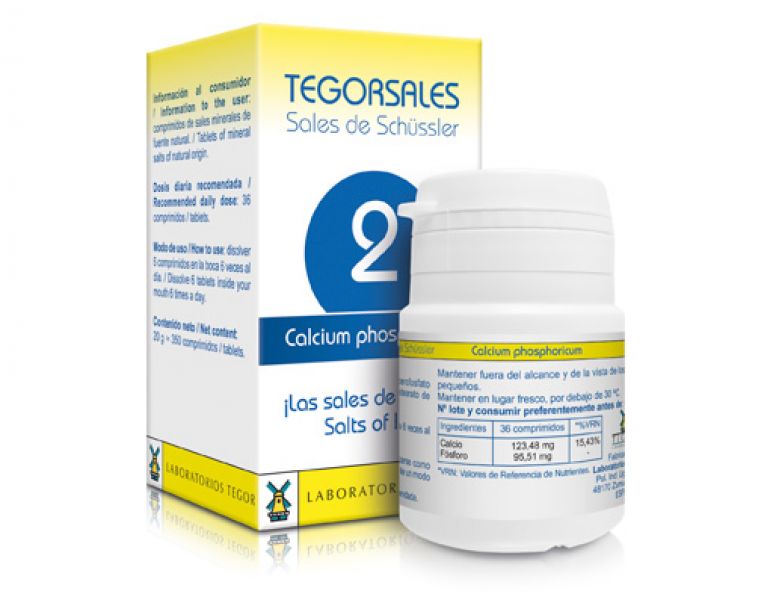 TEGORSALES 2 CALCIUM PHOSPHATE 350 Tablets - TEGOR