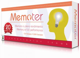 Comprar TEGOR MEMOTER COM BACOPA 10 ml x 20 Frascos Por 23,50€