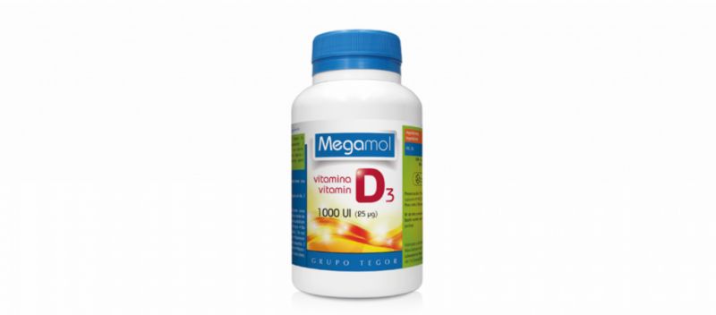 VITAMIN D3 1000 IE MEGAMOL 100 CAP - TEGOR