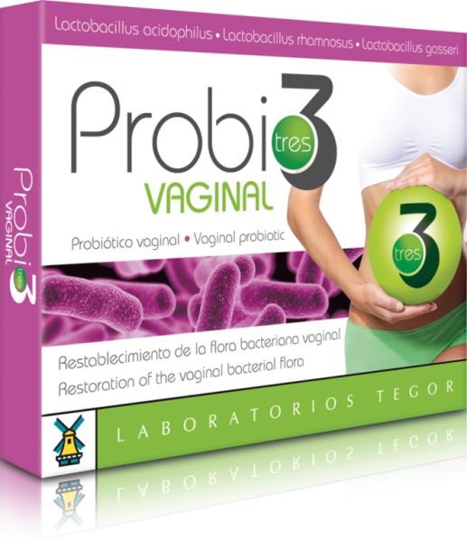 PROBIOTRES AH VAGINAL 10 Cap con aplicador - TEGOR