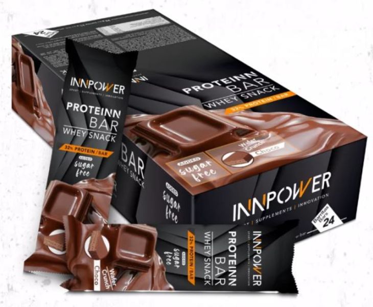 BARRE PROTÉINÉE WHEY SNACK CHOCO 24 UNITÉS.