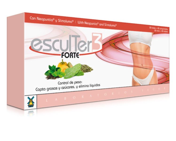 Esculter Number 3 20 Vials and 40 Tablets - TEGOR