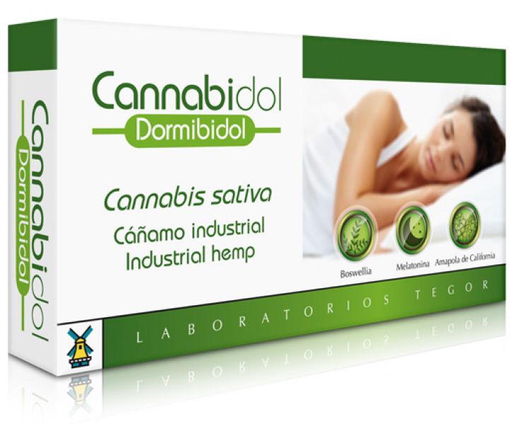 CANNABIDOL DORMIBIDOL 14 CAPSULE - TEGOR