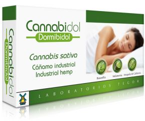 Comprar TEGOR CANABIDOL DORMIBIDOL 14 CÁPSULAS Por 19,45€