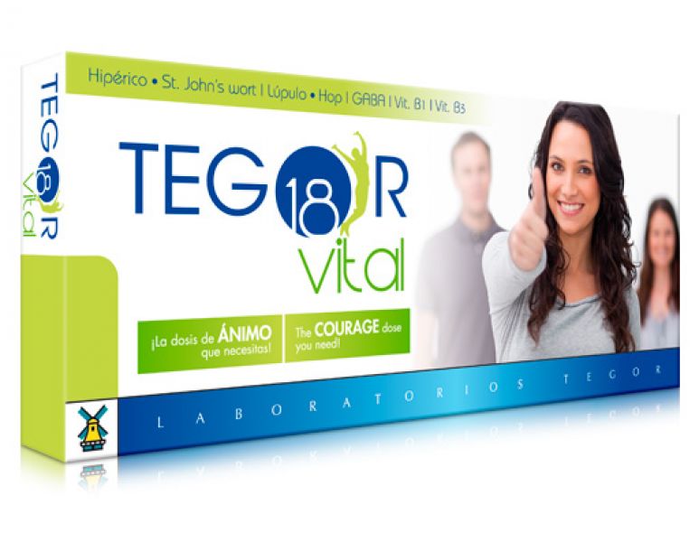 Frascos TEGOR 18 VITAL 10 - TEGOR