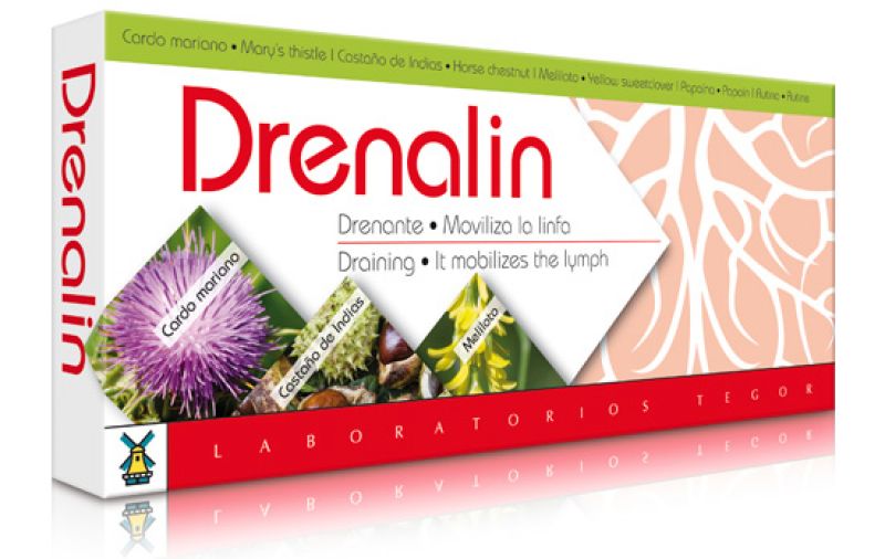 DRENALIN 10 injectieflacons - TEGOR