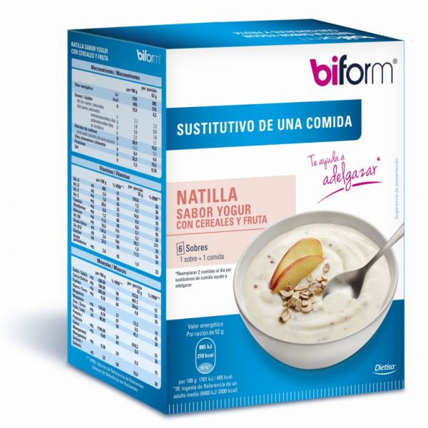 Crema Pasticcera Yogurt Cereali 6 Buste - BIFORM