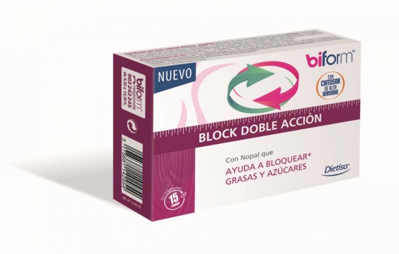 Blok Double Action 30 capsules - BIFORM