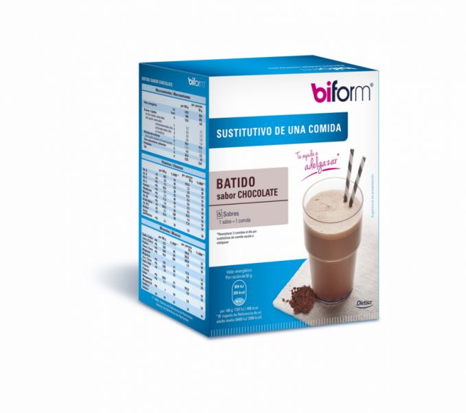 Batido Chocolate 5 Sobres - BIFORM