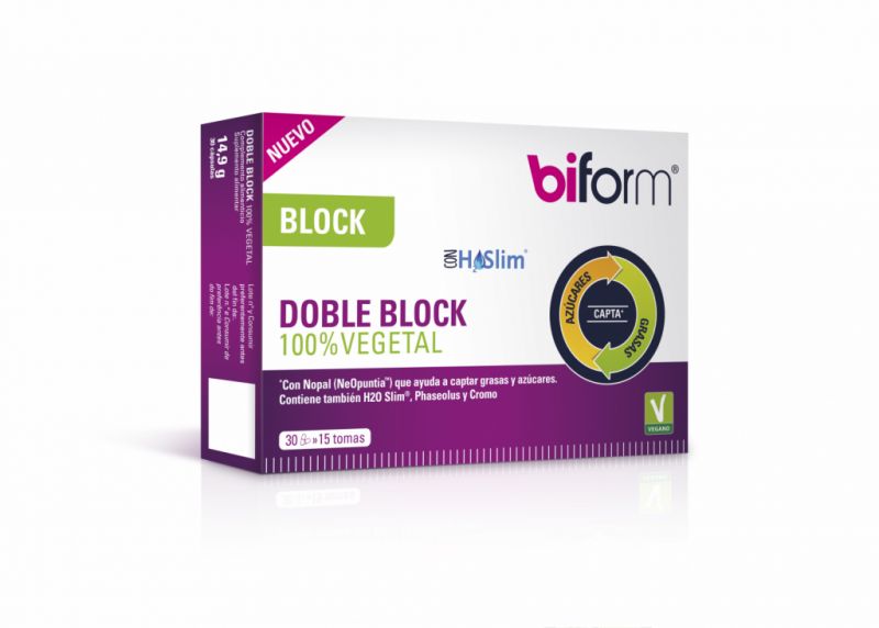 Doppio Blocco 30 Capsule Vegetali - BIFORM