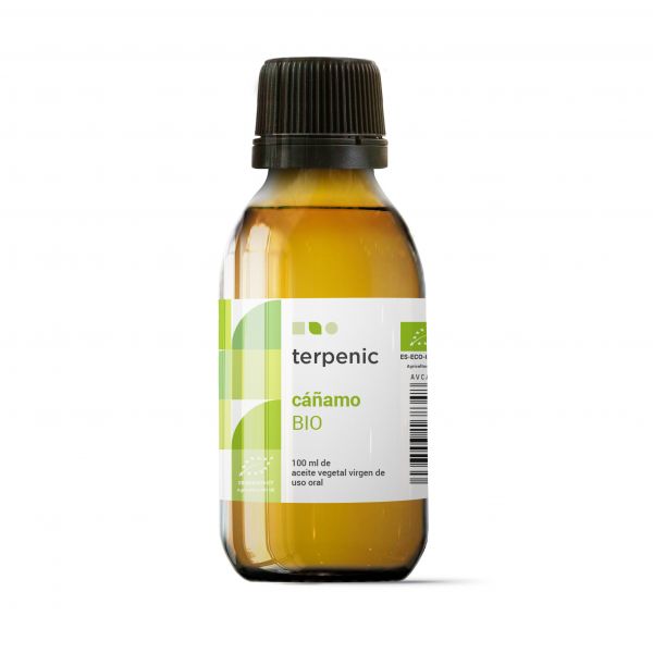 ÓLEO VEGETAL DE CÂNHAMO VIRGEM BIO 100ml