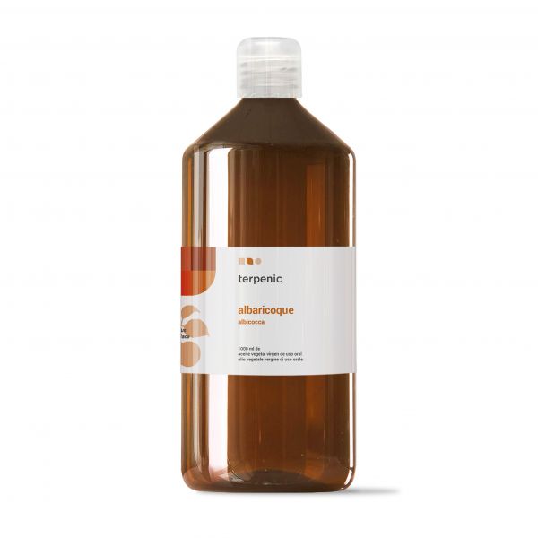 HUILE VEGETALE VIERGE ABRICOTS 1000ml - TERPENIC