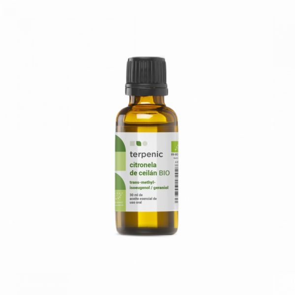 ESSENTIAL OIL CITRONELA CEYLAN BIO 30ml - TERPENIC