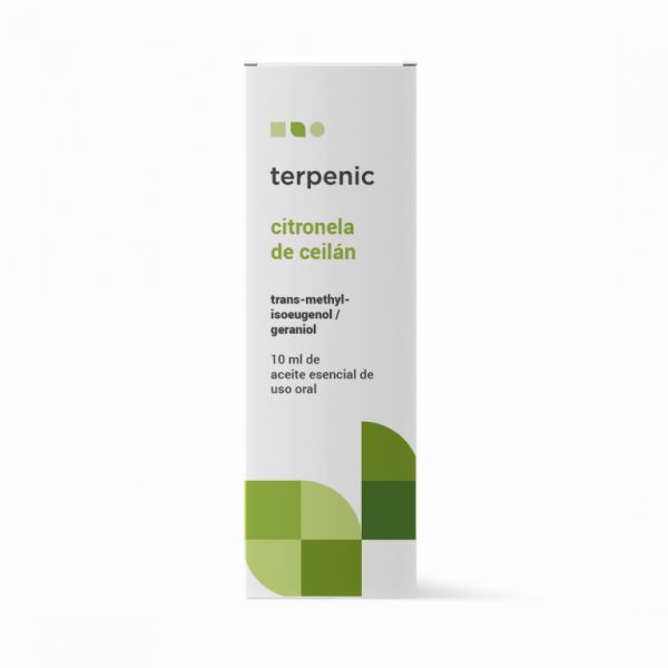 CITRONELLA CEYLAN ESSENTIËLE OLIE 10ml - TERPENIC