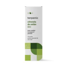 Buy TERPENIC ORGANIC CITRONELLA CEYLAN ESSENTIAL OIL 10ml By 5,53€