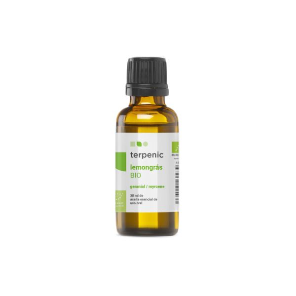 ORGANIC LEMONGRASS ESSENTIAL OIL 30ml - TERPENIC