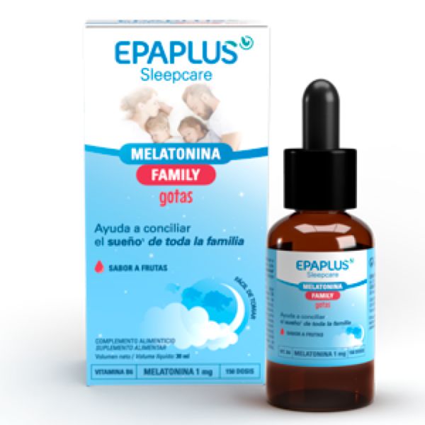 Gotas Familiares de Melatonina Cuidados para o Sono 30 ml