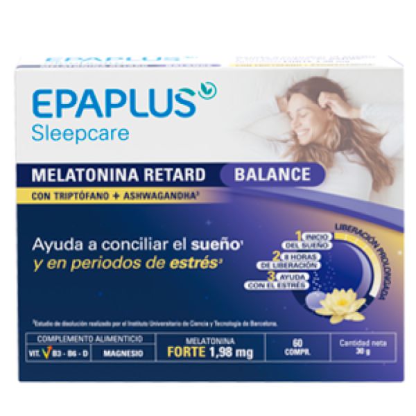 Slaap Melatonine Retard Balance 60 tabletten